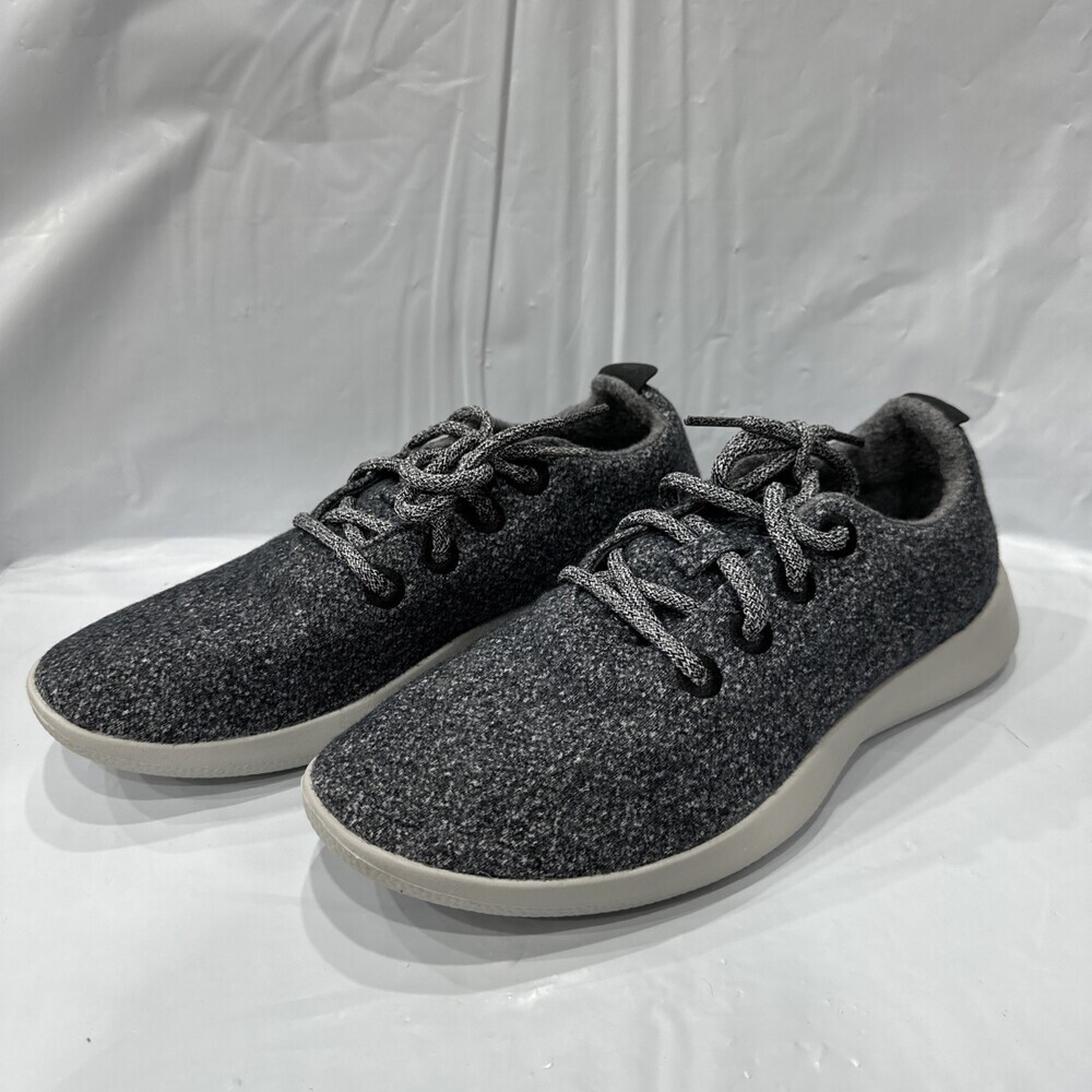 Allbirds Wool Runners Sneakers Men's US 8 Natural Gray Running Shoes EBS1204